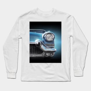 American classic car Eldorado Seville 1957 headlight Long Sleeve T-Shirt